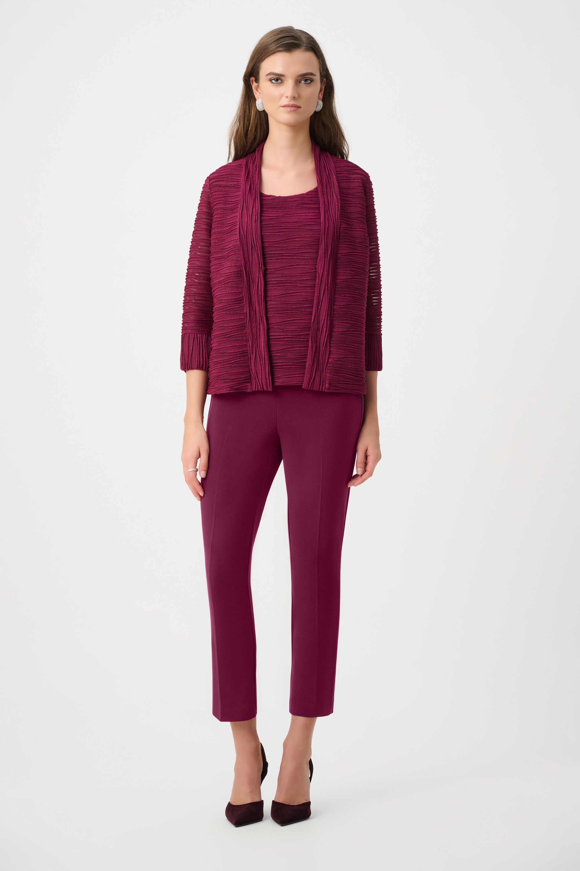 Sparkle Cascade 2 piece Jacket With Cami 836