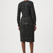 Plaid Wrap Dress 9013