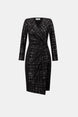 Plaid Wrap Dress 9013