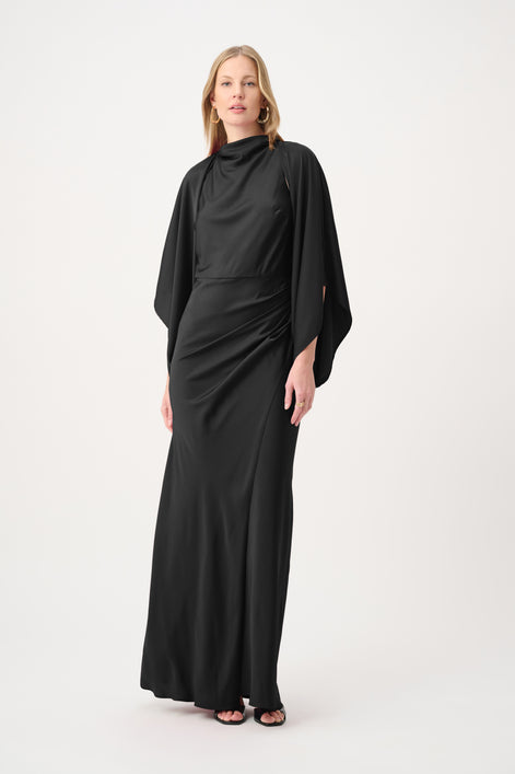 Satin Dolman Sleeve Cover-Up 864