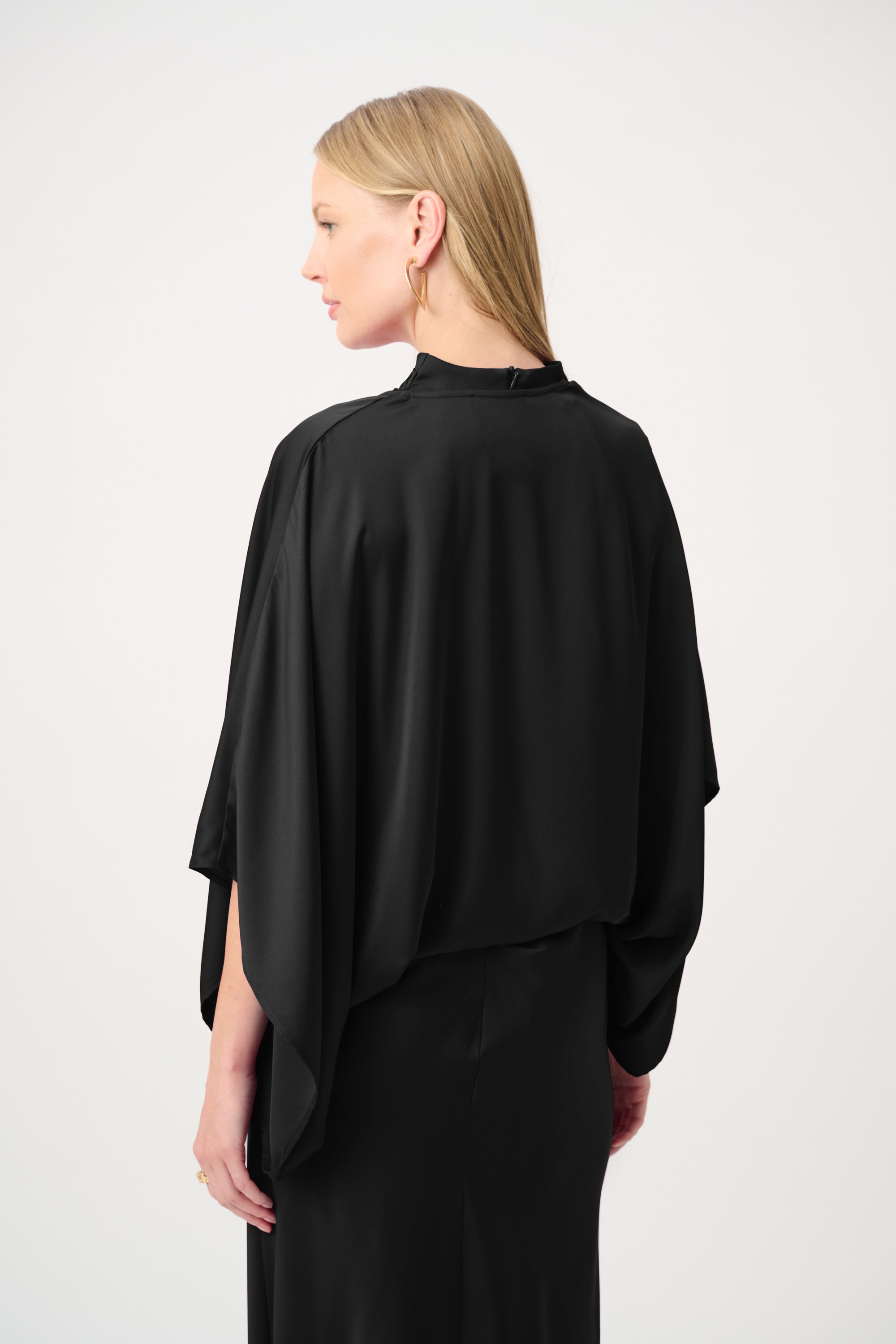 Satin Dolman Sleeve Cover-Up 864