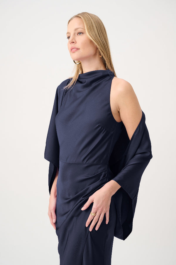 Satin Dolman Sleeve Cover-Up 864