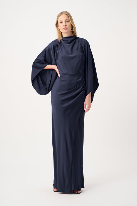 Satin Dolman Sleeve Cover-Up 864