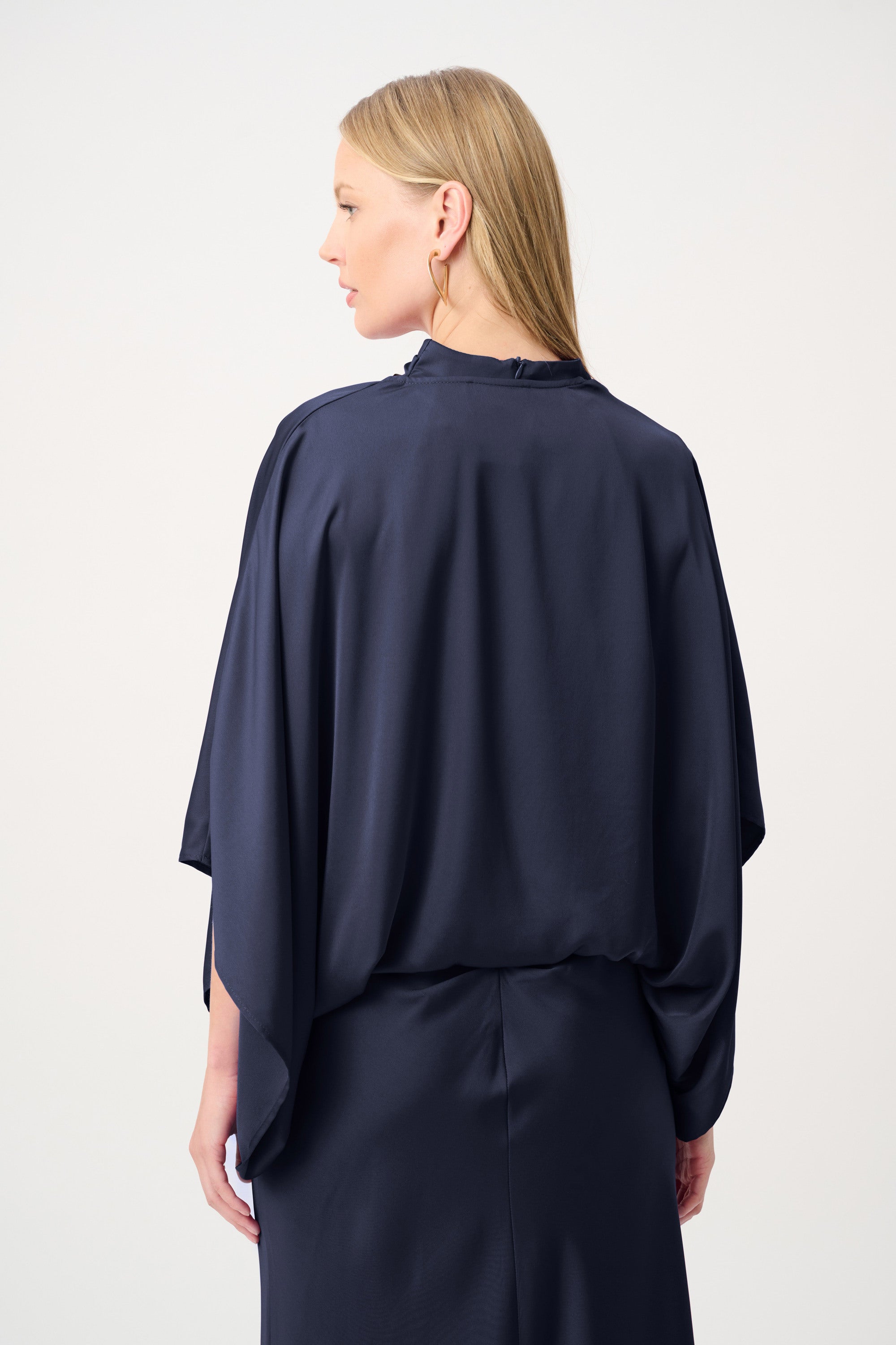 Satin Dolman Sleeve Cover-Up 864