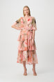 Printed Chiffon Fit & Flare Dress 867