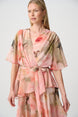 Printed Chiffon Fit & Flare Dress 867