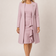 Stretch Crepe Dress and Jacket 634