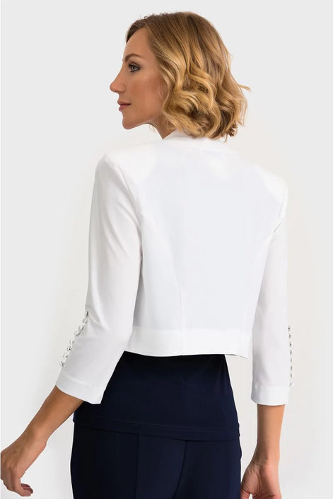 Silky Knit 3/4 Sleeve Bolero