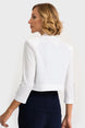 Silky Knit 3/4 Sleeve Bolero 940