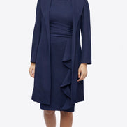 Stretch Crepe Dress and Jacket 634
