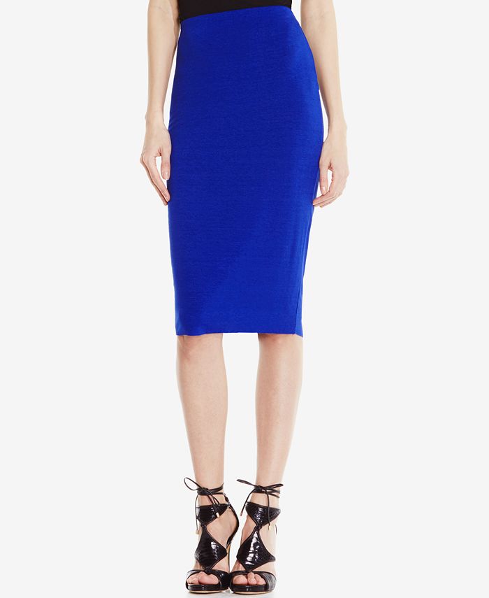 Classic Long Pencil Skirt 863