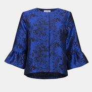 Floral Jacket With Flare Sleeves 675
