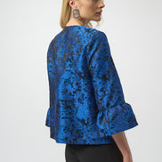 Floral Jacket With Flare Sleeves 675