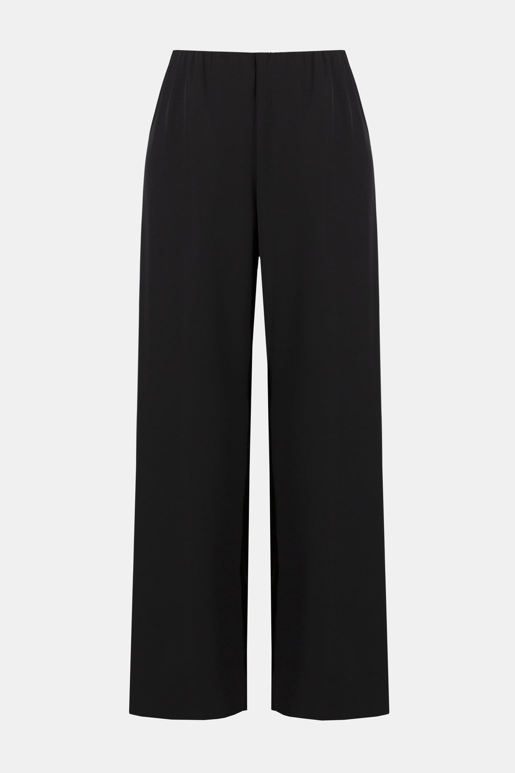 High-waisted Twill Wide-leg Trousers 689