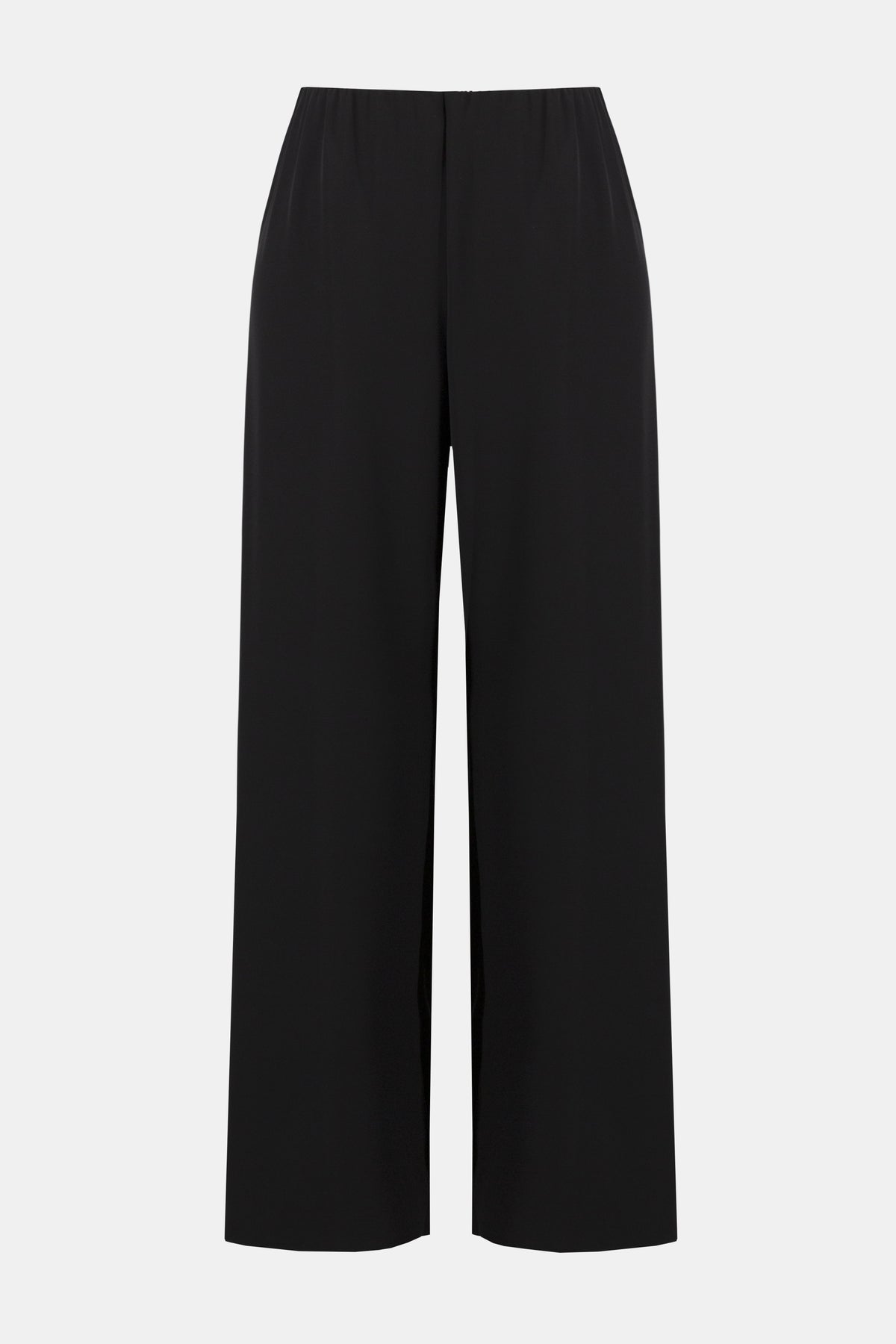 High-waisted Twill Wide-leg Trousers 689