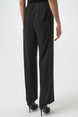 High-waisted Twill Wide-leg Trousers 689