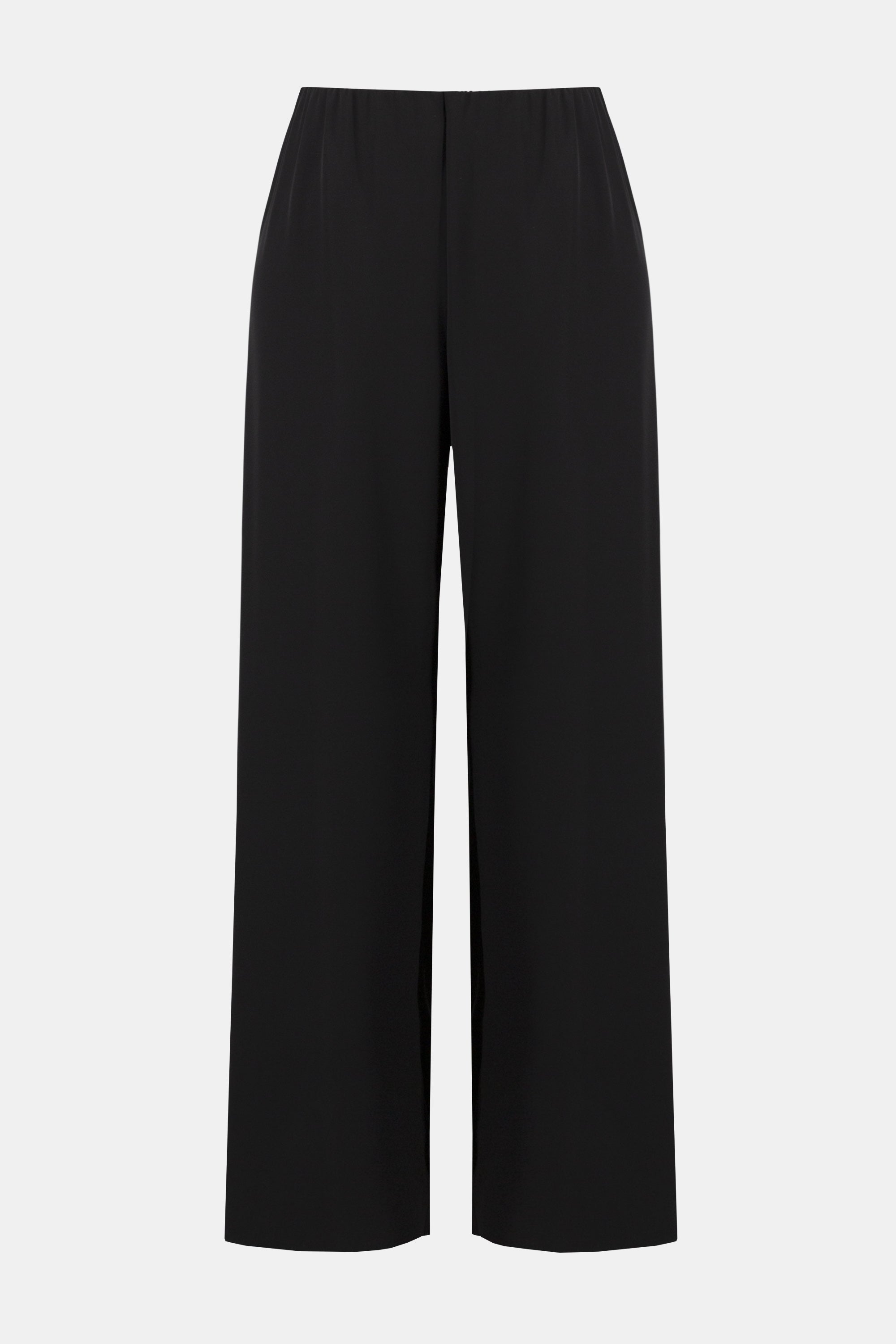 High-waisted Twill Wide-leg Trousers