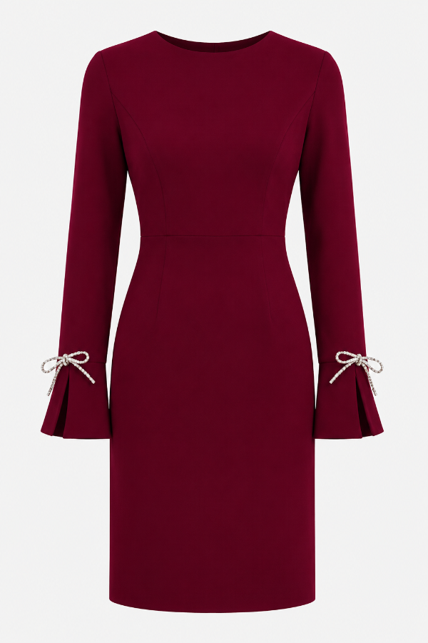 Body Con Embellished Dress 671