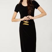 High Waisted Embellished Pencil Skirt 681