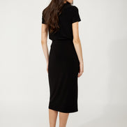 High Waisted Embellished Pencil Skirt 681