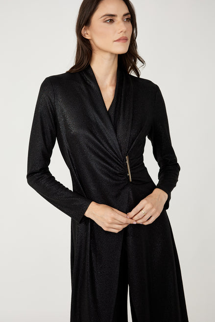 Formal Cross Over Style Jumpsuit