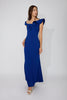 Formal Long Crepe Dress 793