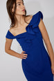 Formal Long Crepe Dress 793