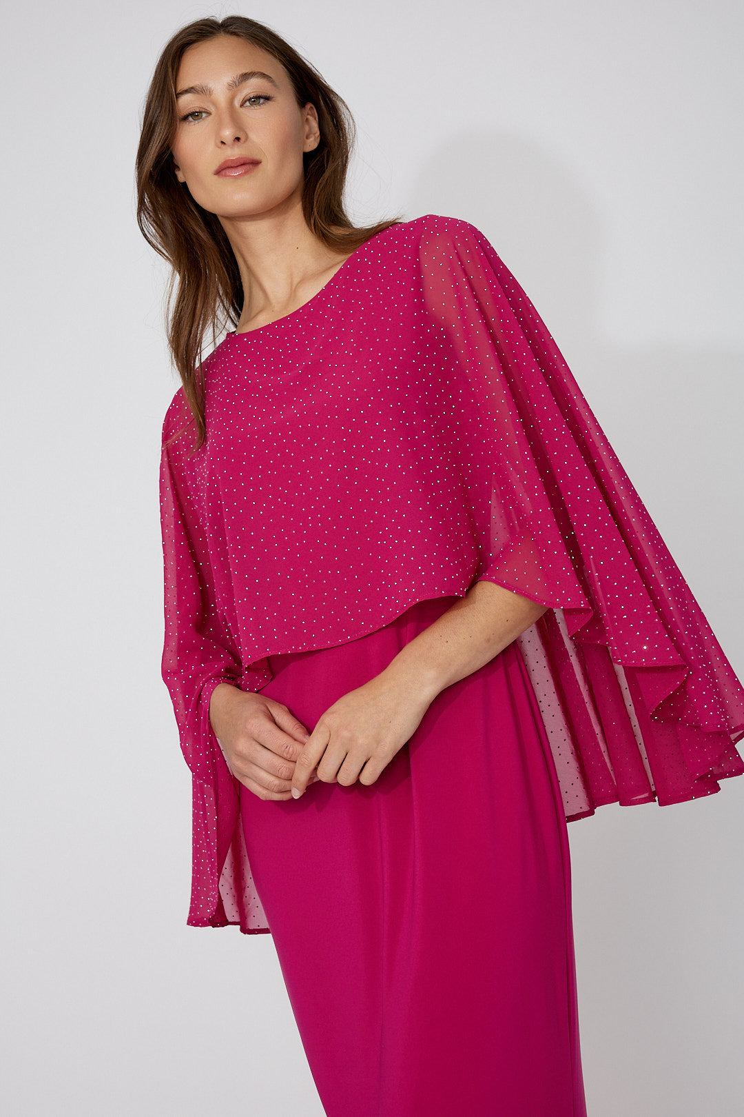 Pink Embellished Formal Dress 783