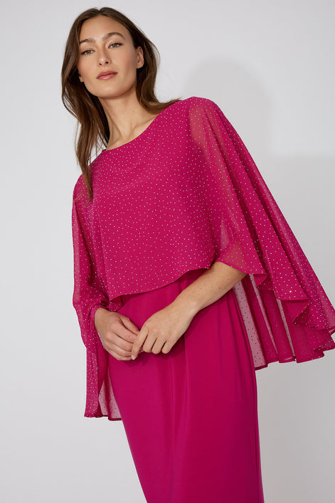 Pink Embellished Formal Dress 783