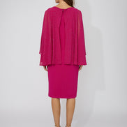 Pink Embellished Formal Dress 783