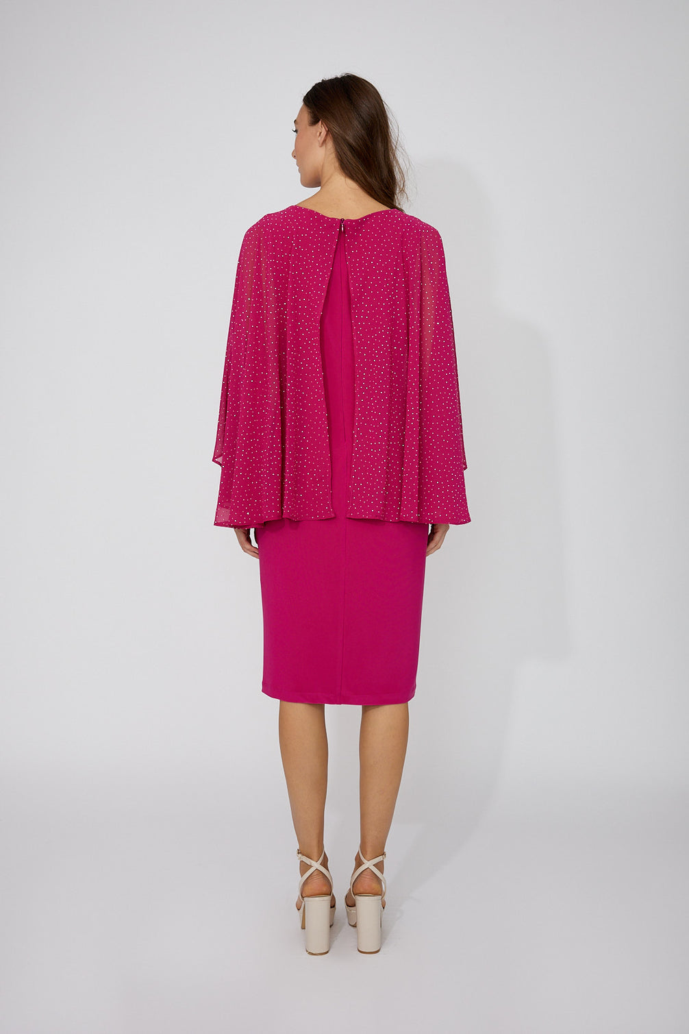 Pink Embellished Formal Dress 783
