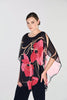 Floral Cape Top 843