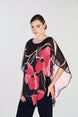 Floral Cape Top 843