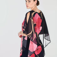 Floral Cape Top 843