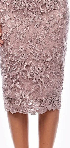 Off the Shoulder Rose Dress