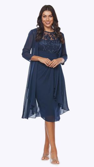 Special Occasion Navy Dress 1574