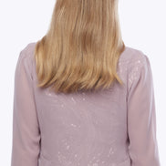Mid-Length Sequin Dress with Chiffon Jacket 511