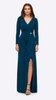 Long Stretch Jersey Dress with Diamante Trim 613