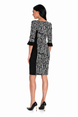 Statement Abstract Print Dress 1552