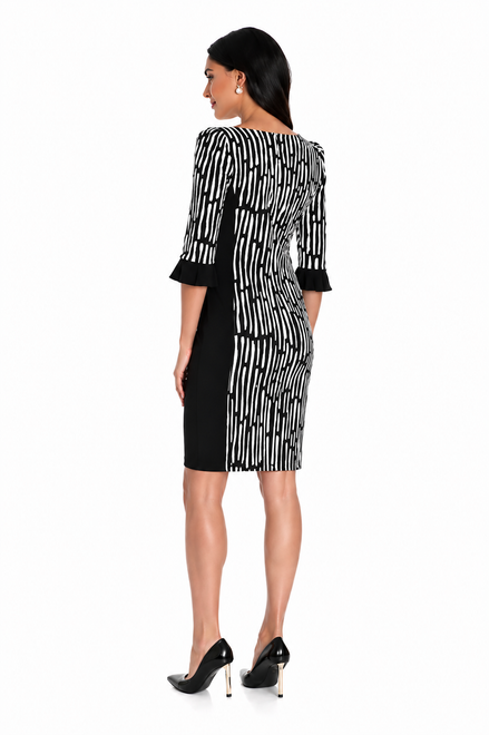 Statement Abstract Print Dress 1552