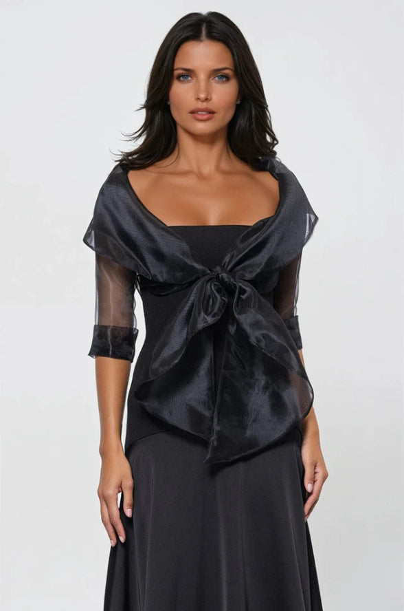 Organza Wrap With Sleeves 861
