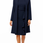 Stretch Crepe Dress and Jacket 634