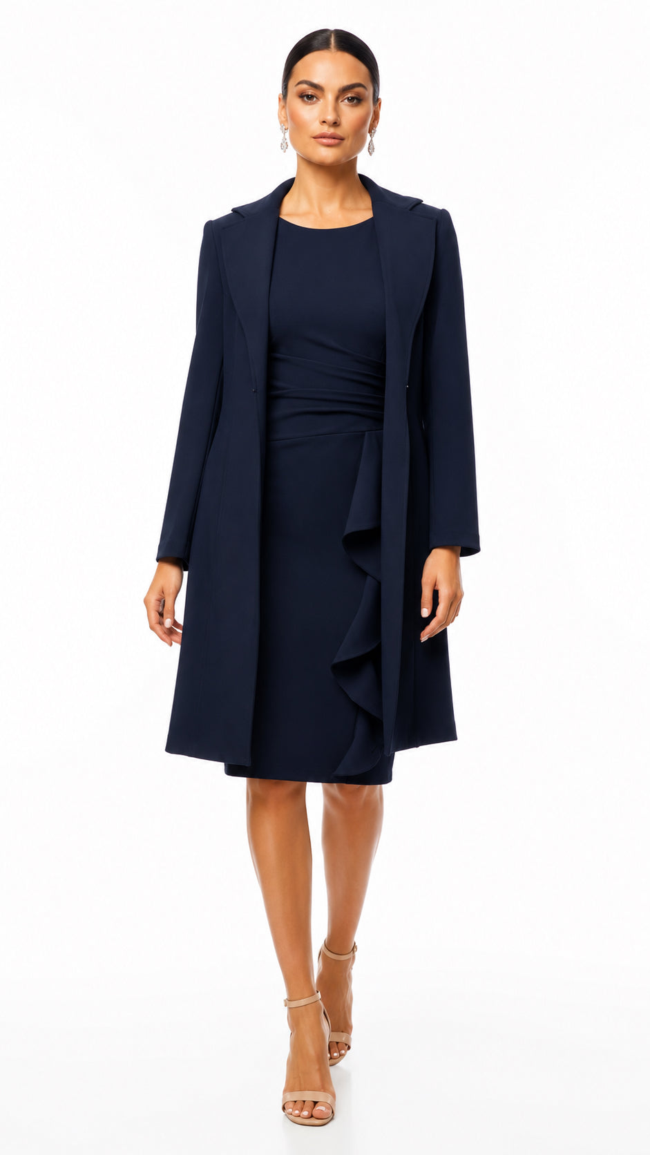 Stretch Crepe Dress and Jacket 634