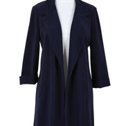 Long-line Open Blazer Jacket 823