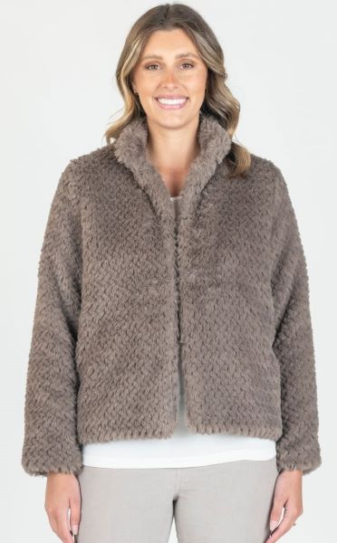 Luxurious Faux Fur Jacket