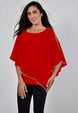 Diamante Trim Overlay Top 851
