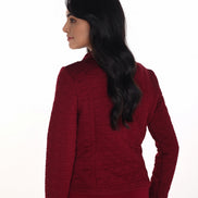 Zippered Jacket with Pocket Detail 805