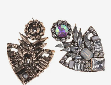Cleo Statement Earrings in Spearhead Design - SALE