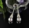 Dragon Tear Faux Pearl Earrings - SALE