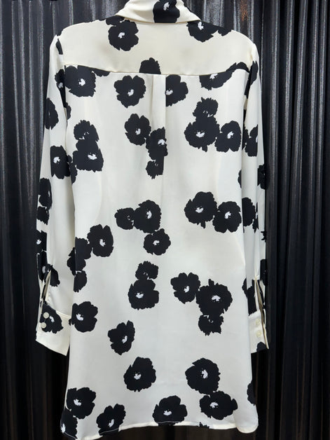 Floral Longline Blouse - SALE
